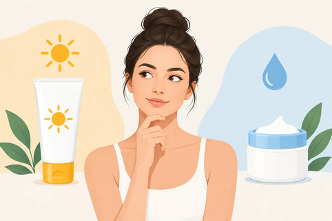 Sunscreen vs Moisturiser: Which Comes First?