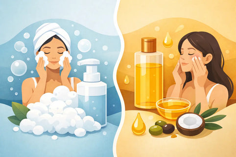 Foam Cleanser vs Cleansing Oil: Which Suits You?