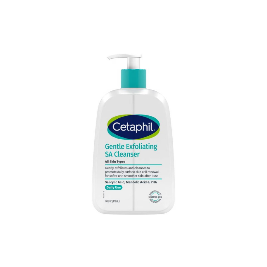 Cetaphil Gentle Exfoliating SA Foaming Gel Cleanser Daily Use 473ml