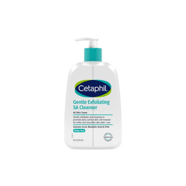 Cetaphil Gentle Exfoliating SA Foaming Gel Cleanser Daily Use 473ml
