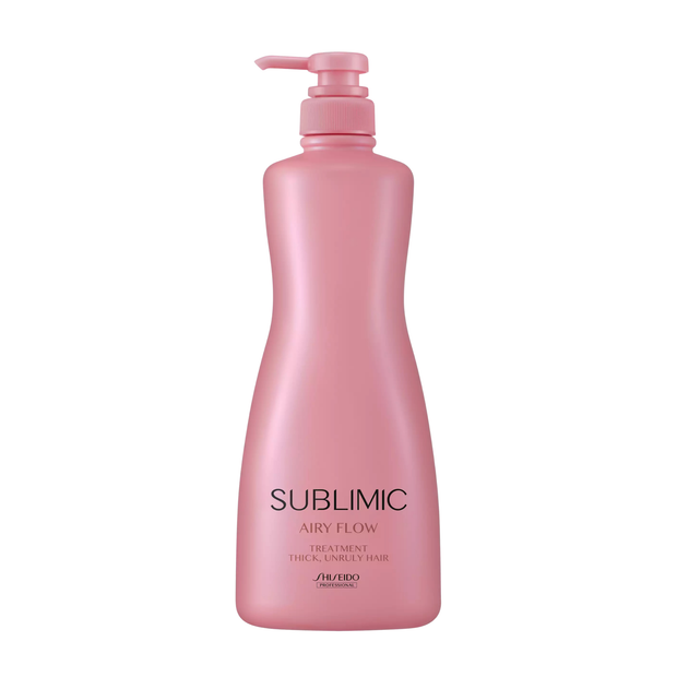 资生堂专业美发护理系列 Sublimic Airy Flow 柔润丝滑护发素 1000ml（针对粗硬、难打理发质）