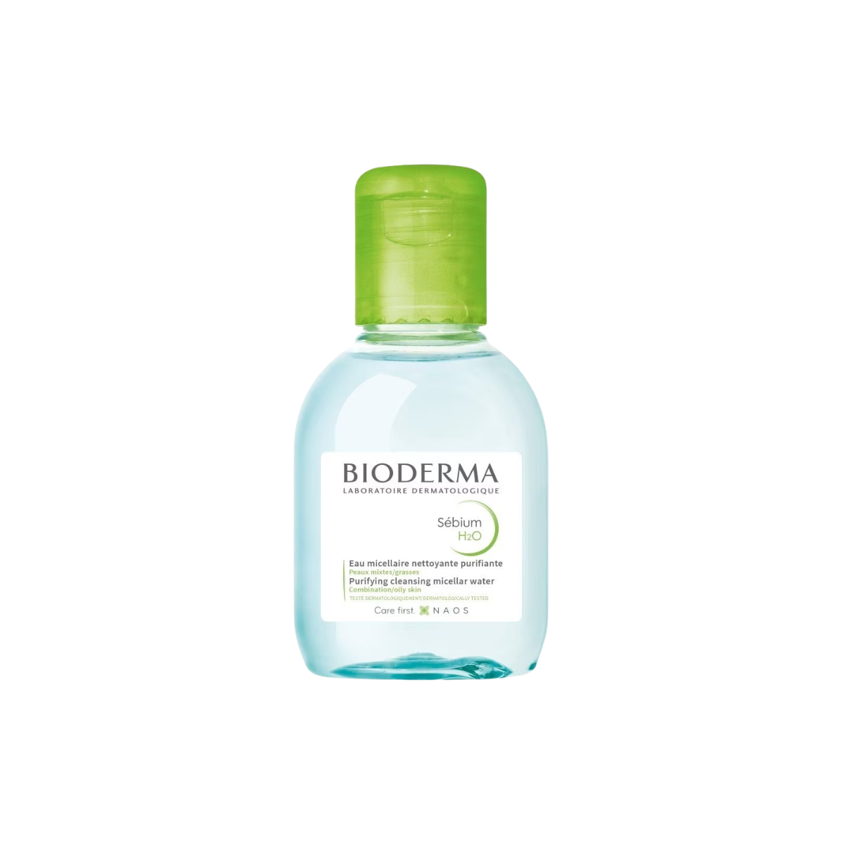 Bioderma Sebium H2O Purifying Micellar Water (Facial Non-Rinse Cleanser for Oily, Acne-Prone Skin) 100ml