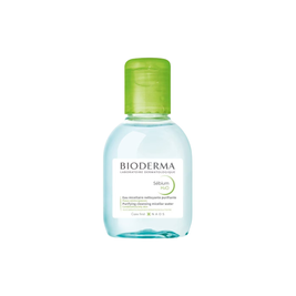 Bioderma Sebium H2O Purifying Micellar Water (Facial Non-Rinse Cleanser for Oily, Acne-Prone Skin) 100ml