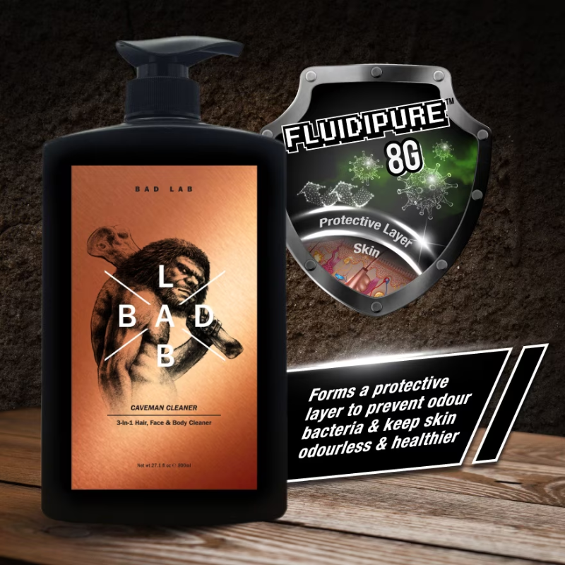 BAD LAB Caveman Cleaner 3-in-1 Body Wash 800ml