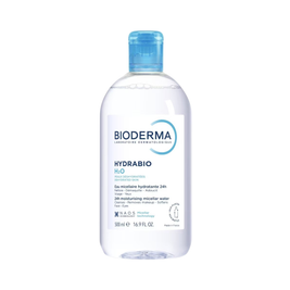 Bioderma Hydrabio H2O Moisturising Micellar Water (Facial Non-Rinse Cleanser for Dehydrated Sensitive Skin) 500ml