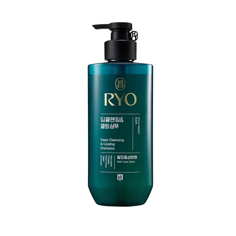 RYO Deep Cleansing & Cooling Shampoo (For Oily Scalp) 480ml