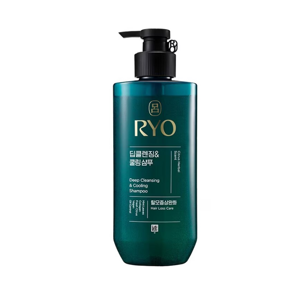 RYO Deep Cleansing & Cooling Shampoo (For Oily Scalp) 480ml