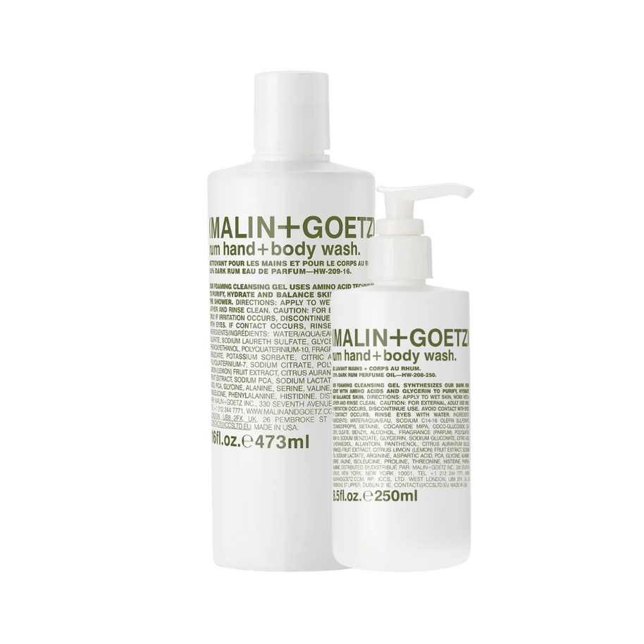 MALIN+GOETZ Rum Hand + Body Wash 473ml