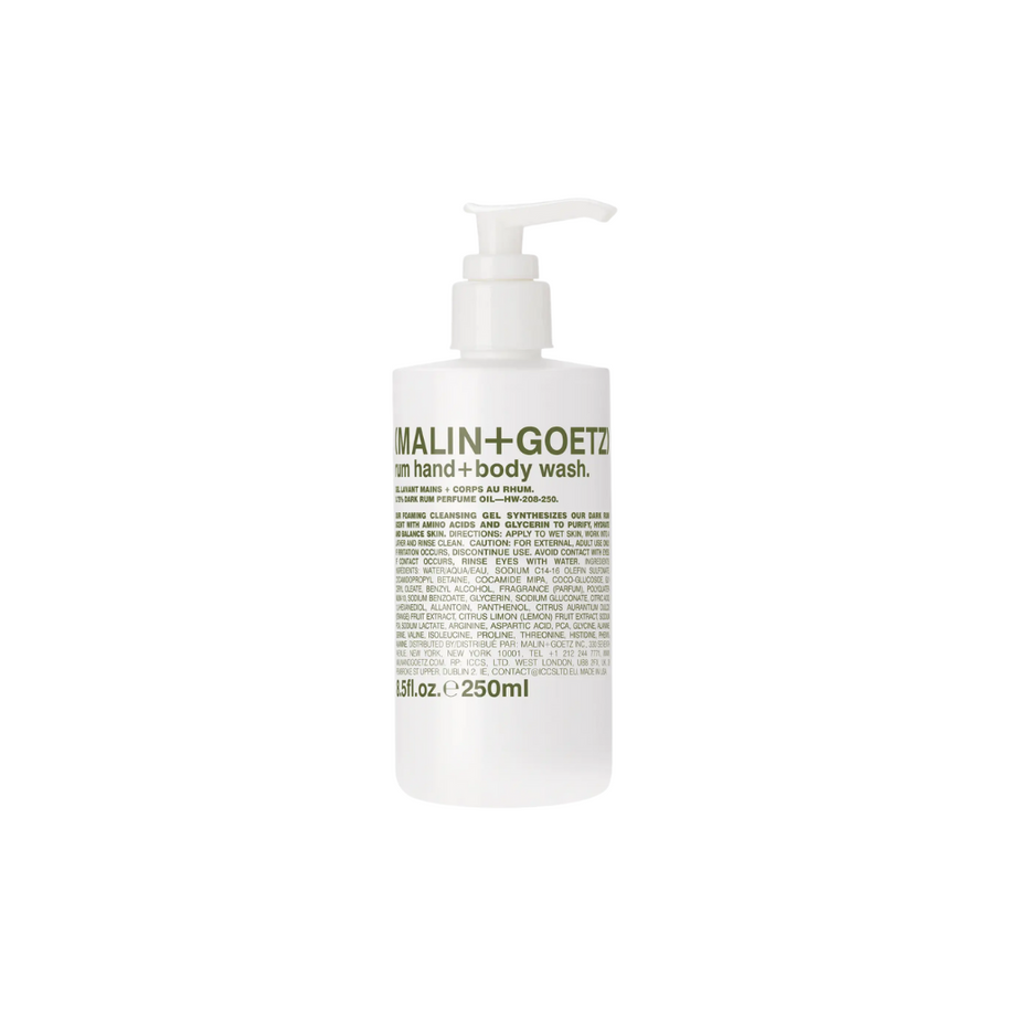 MALIN+GOETZ Rum Hand + Body Wash 250ml