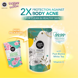 Good Virtues Co. Anti-Bacterial & Refreshing Shower Cream With Vitamin C 550ml