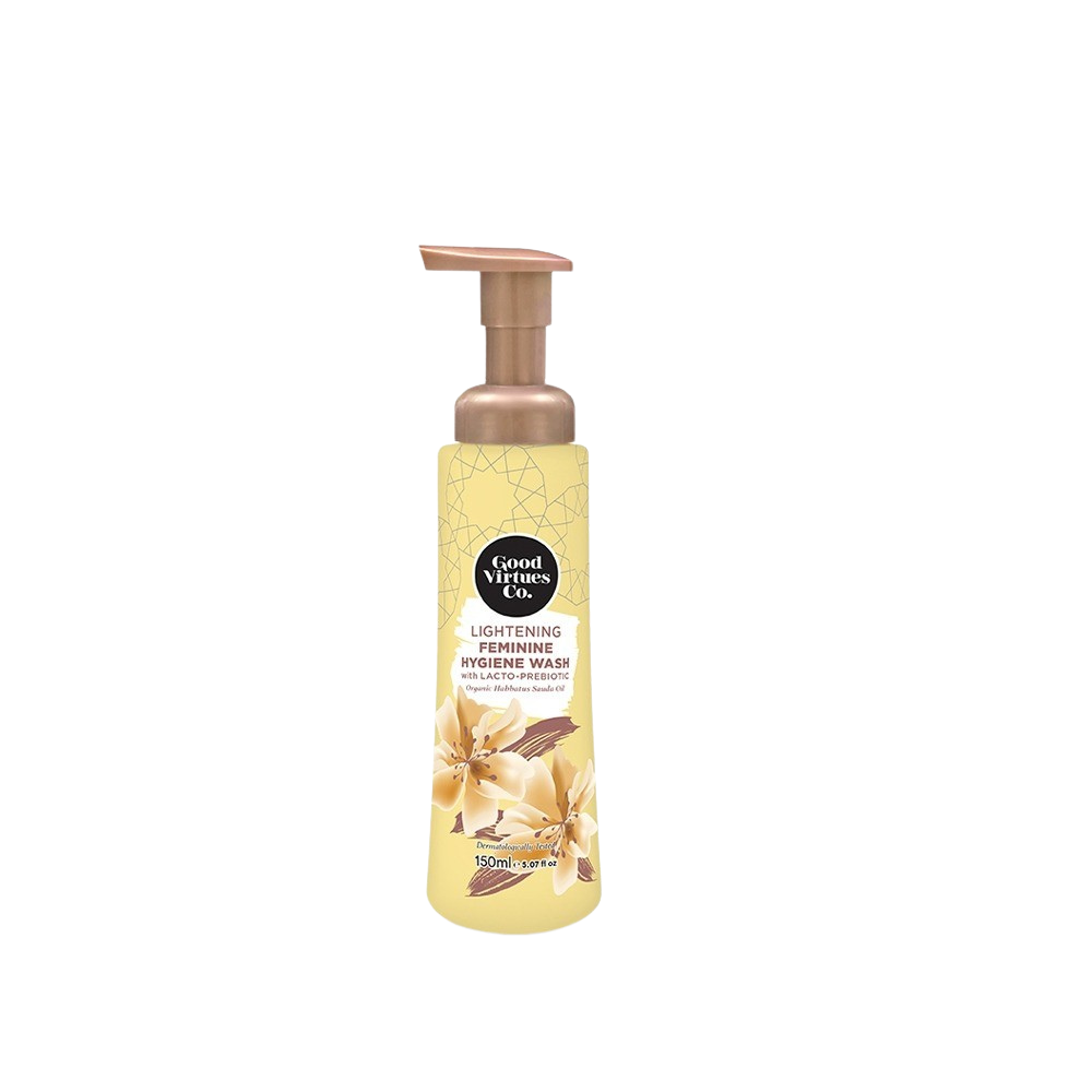 Good Virtues Co. Lightening Feminine Hygiene Wash with Lacto-Prebiotic 150ml