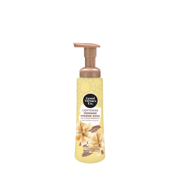 Good Virtues Co. Lightening Feminine Hygiene Wash with Lacto-Prebiotic 150ml