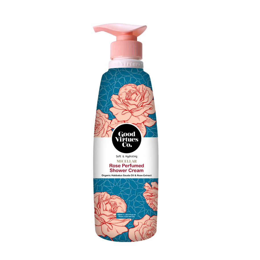 GVC Good Virtues Co. Micellar Rose Perfumed Shower Cream 650ml