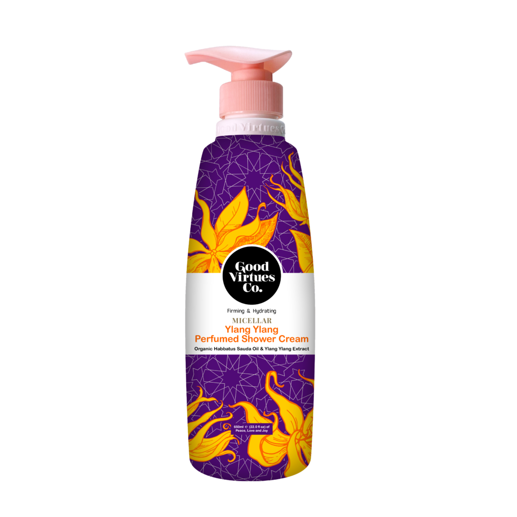 GVC Good Virtues Co. Micellar Ylang Ylang Perfumed Shower Cream 650ml