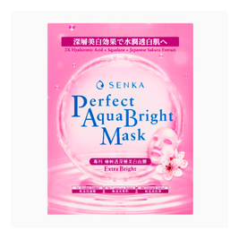 SENKA Perfect Aqua Bright Mask Extra Bright (For Dull Skin With Uneven Skin Tone) 1s