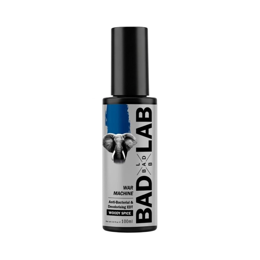 BAD LAB WAR MACHINE ANTI-BACTERIAL & DEODORISING EDT (WOODY SPICE)100ml