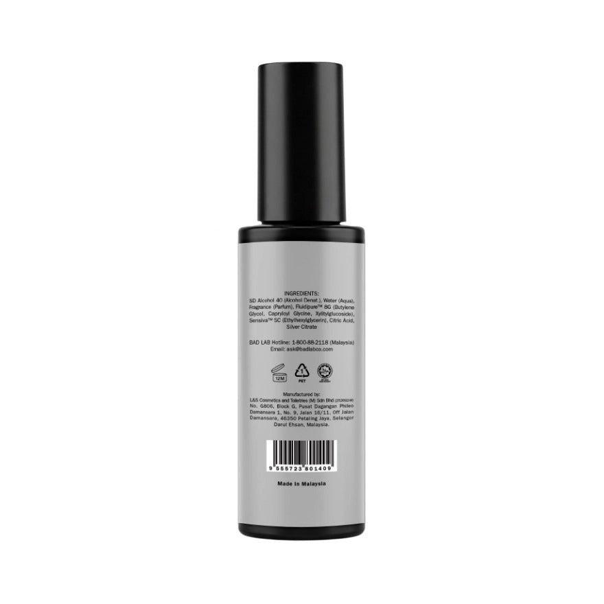 BAD LAB WAR MACHINE ANTI-BACTERIAL & DEODORISING EDT (WOODY SPICE)100ml