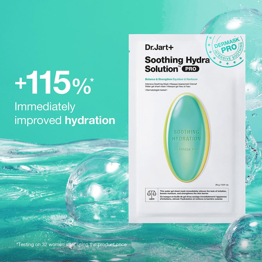 Dr.Jart+ Dermask Soothing Hydra Solution™ Pro 26g, 5 Sheets