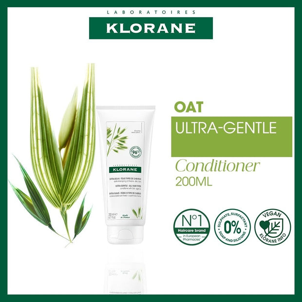 Klorane Ultra-Gentle Oat Conditioner 200ml