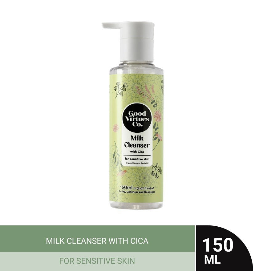 GVC Good Virtues Co. Milk Cleanser with Cica (For Sen Skin) 150ml