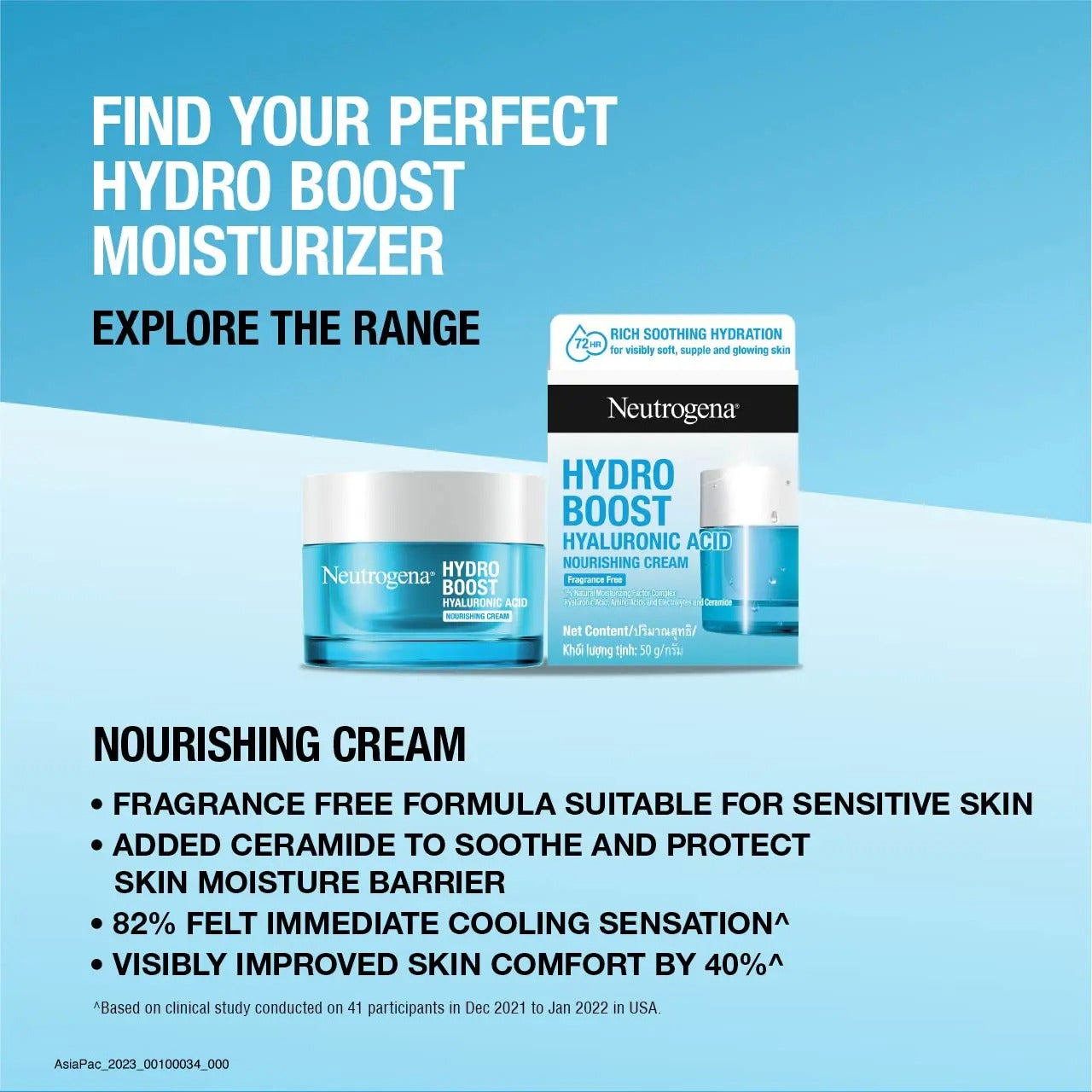 NEUTROGENA Hydro Boost Water Gel Moisturizer (For All Skin Types) 50g