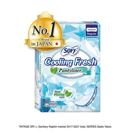 Sofy Cooling Fresh Pantyliner Regular 155mm 28s