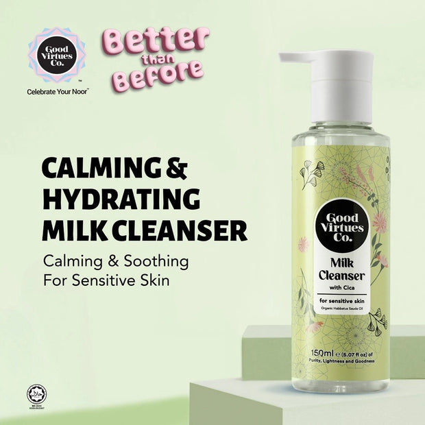 GVC Good Virtues Co. Milk Cleanser with Cica (For Sen Skin) 150ml