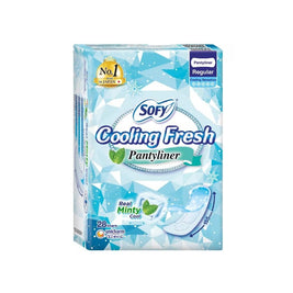 Sofy Cooling Fresh Pantyliner Regular 155mm 28s