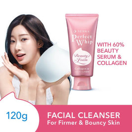 SENKA Perfect Whip Collagen-in Beauty Foam Facial Cleanser 120g