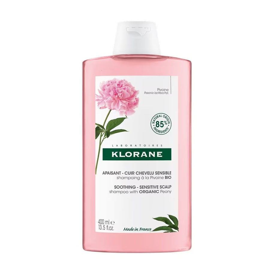 Klorane Soothing Shampoo with Organic Peony - Sensitive scalp 400ml