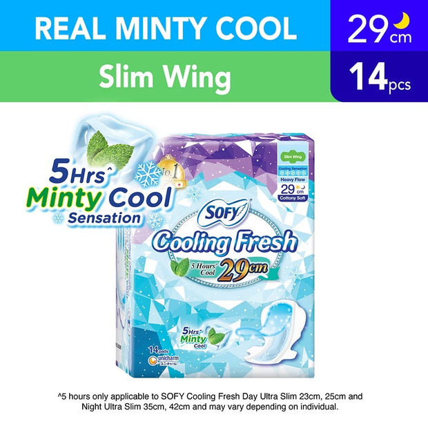 Cooling Fresh Night Slim Wing 29cm 14s