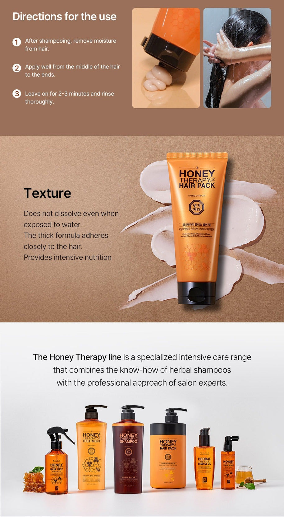 DAENG GI MEO RI Professional Honey Therapy Plus Hair Pack 150ml(Hair Mask)