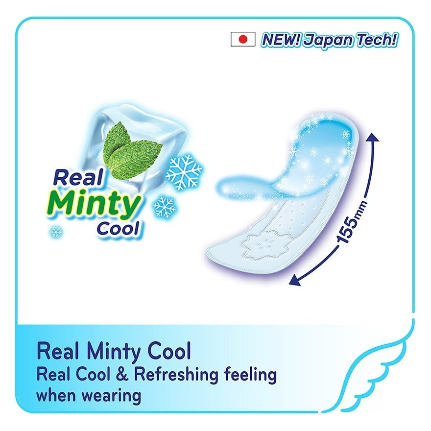Sofy Cooling Fresh Pantyliner Regular 155mm 28s