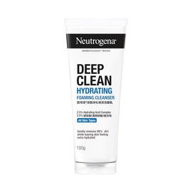 NEUTROGENA Deep Clean Hydrating Foaming Cleanser (For Dry & Sensitive Skin) 100g