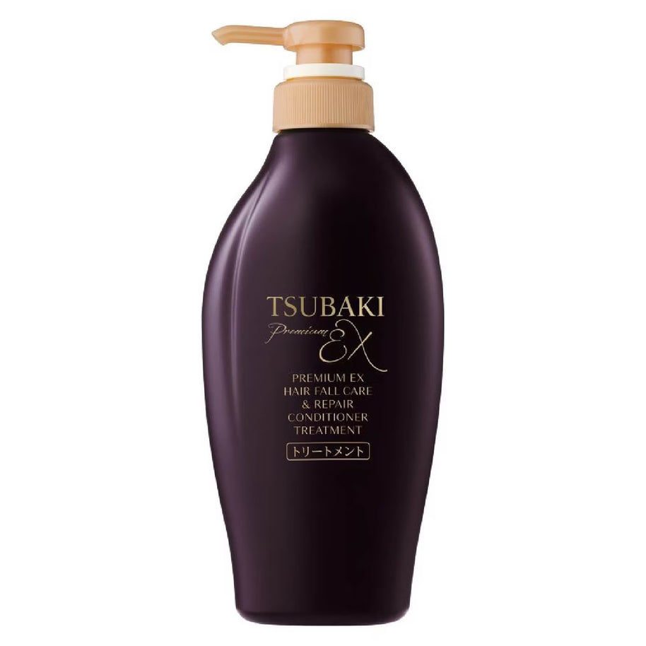 Tsubaki Premium EX Hair Fall Care & Repair Conditioner Treatment (5x Less Hair Fall, Hydrate Scalp & Repair Hair For Thicker & Fuller) 450ml