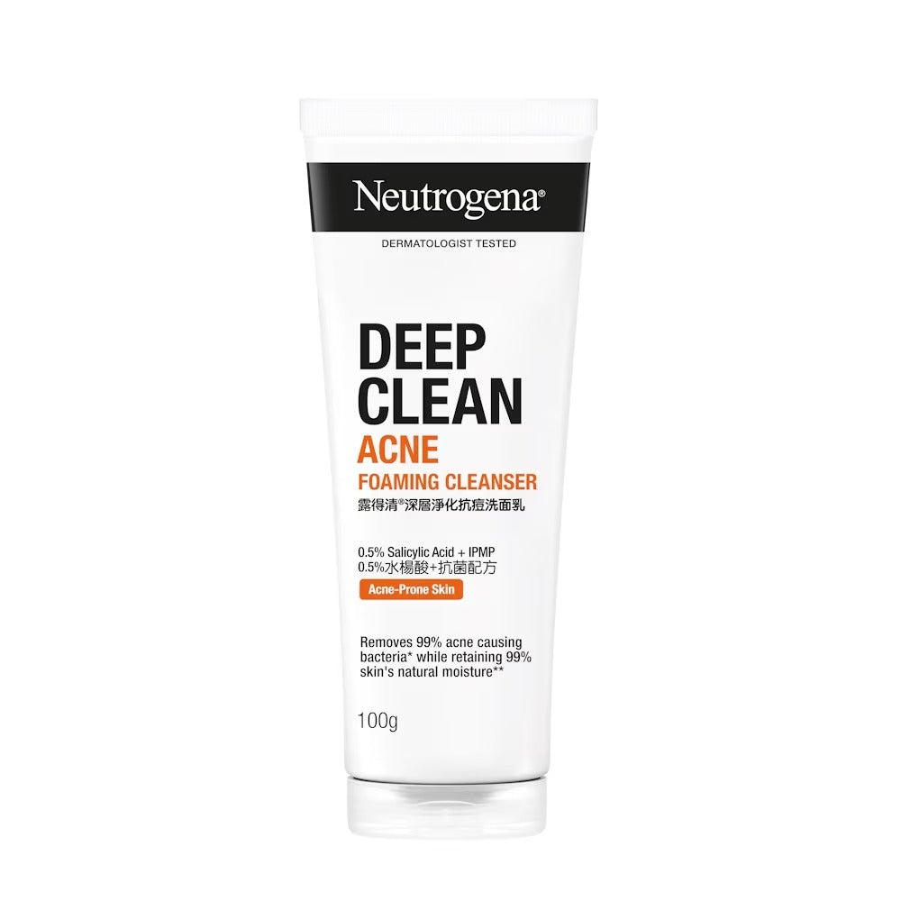 NEUTROGENA Deep Clean Acne Foaming Cleanser (For Acne Prone Skin)100g