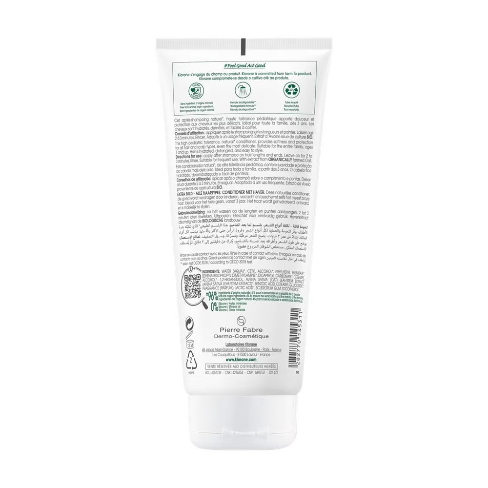 Klorane Ultra-Gentle Oat Conditioner 200ml