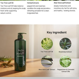 DAENG GI MEO RI NaturalON Tea Tree Cool Shampoo 1000ml