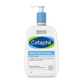 Cetaphil Gentle Skin Cleanser Hydrating Face & Body Wash 1L