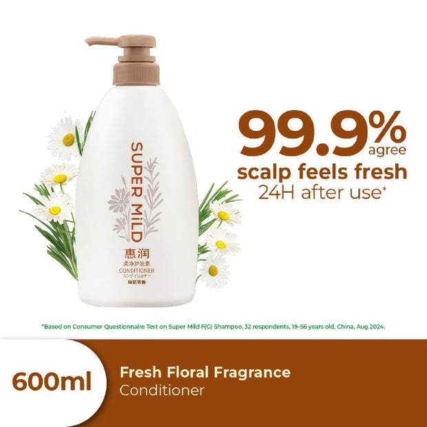SUPER MiLD Fresh Floral Fragrance Conditioner 600ml