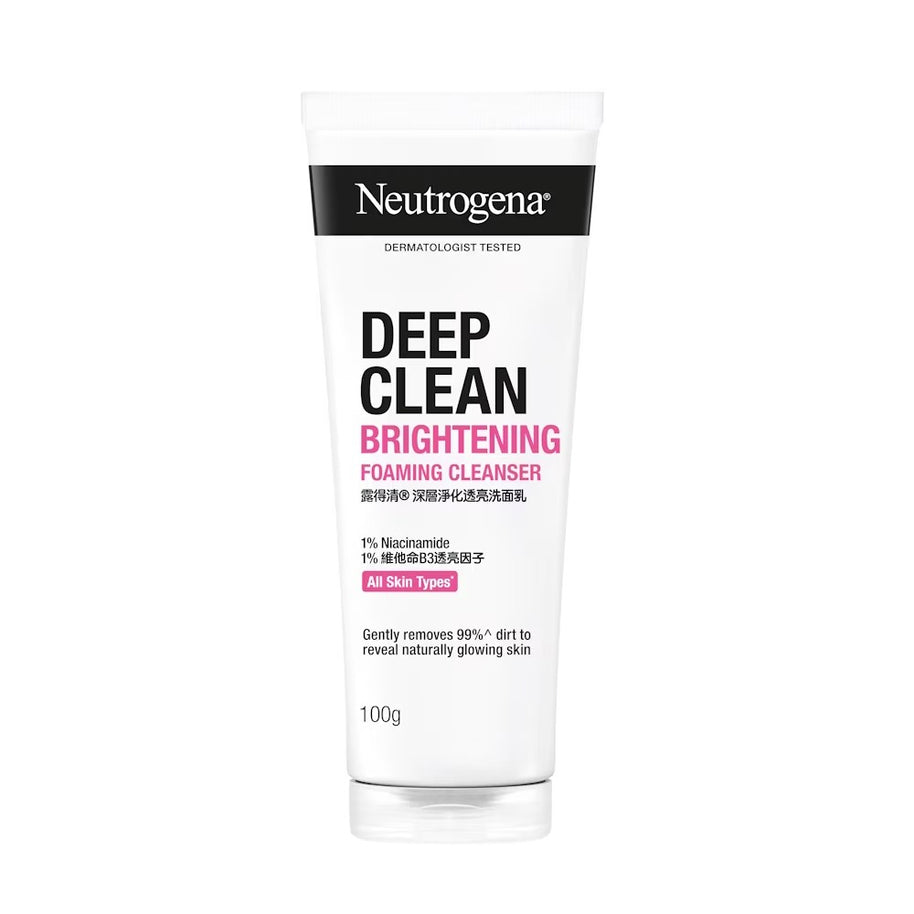 NEUTROGENA Deep Clean Brightening Foaming Cleanser (For Dull Skin)100g