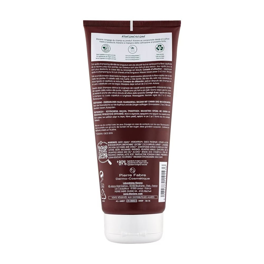 Klorane Quinine Anti-Hair Loss Strengthening & Stimulating Conditioner 200ml