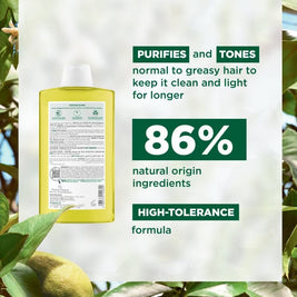 Klorane Purifying Citrus Shampoo (To Cleanses & Purifies Scalp, For Normal To Oily Hair) 400ml
