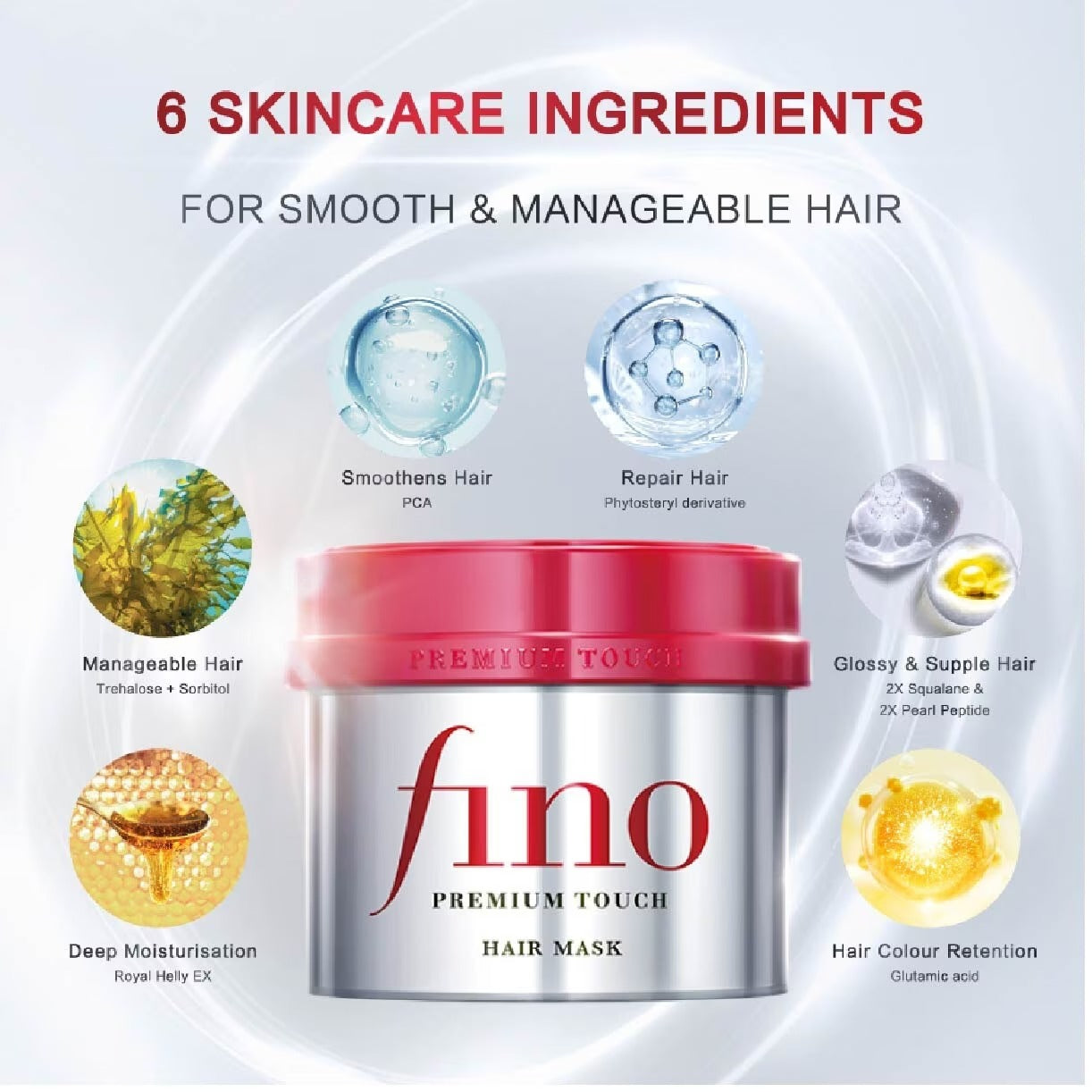Fino Premium Touch Hair Mask Rinse-off Treatment 230g