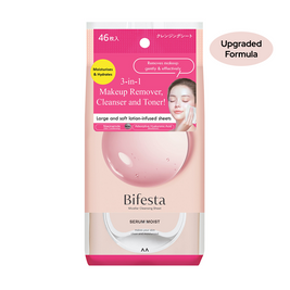 Bifesta Makeup Remover Wipes Moist 46 Sheets
