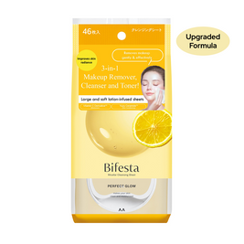 Bifesta Makeup Remover Wipes Perfect Glow 46 Sheets