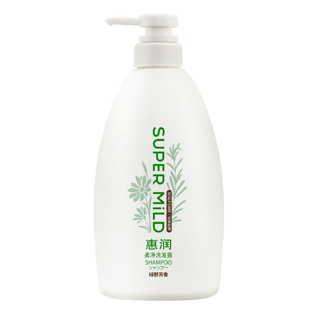 SUPER MiLD Refreshing Green Meadow Fragrance Shampoo 600ml