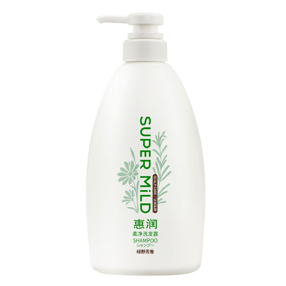 SUPER MiLD Refreshing Green Meadow Fragrance Shampoo 600ml