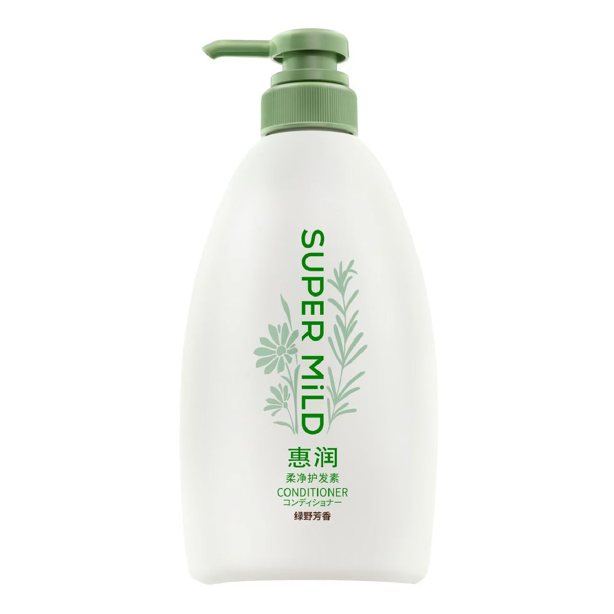 SUPER MiLD Refreshing Green Meadow Fragrance Conditioner 600ml