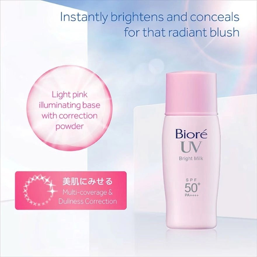 BIORE Uv Bright Face Milk SPF50+ PA++++ 30 ml